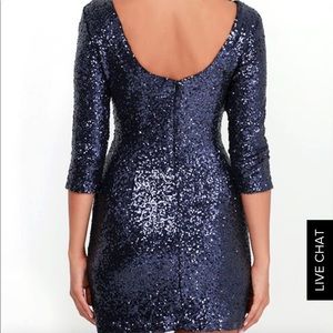 Brand new lulus sequin bodycon dress
